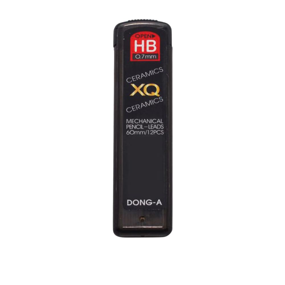 Dong-A XQ Ceramics Mechanical Pencil Leads (HB, 0.7mm)/ 12 leads
