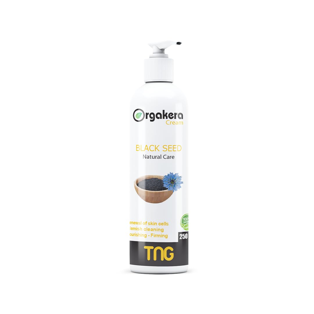 Orgakera Cream Natural Care Moisturizer with Black Seed - 250 ml