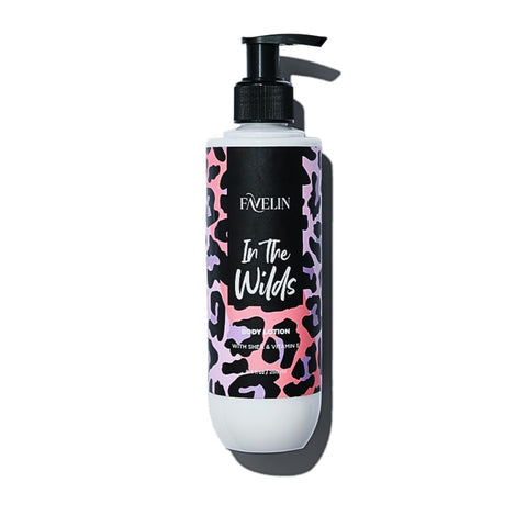 Favelin Into the Wild Body Lotion | 250 ML | blend of Amber, White Oud, and Sugar | Wild Escape for Your Senses