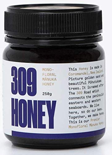 309 Honey New Zealand Premier Monofloral 350+ MGO Manuka Honey - 250grams