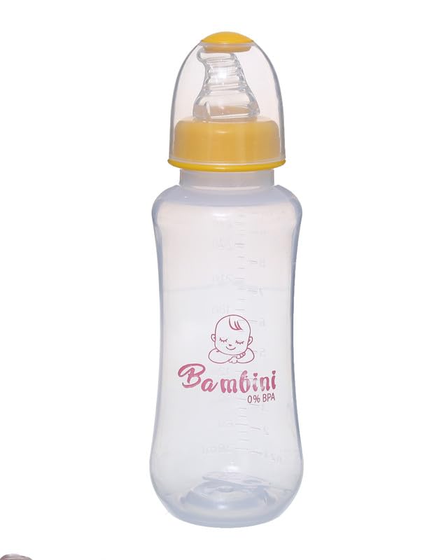 Baby Feeding Bottle 270 ML, Yellow DR-A-498