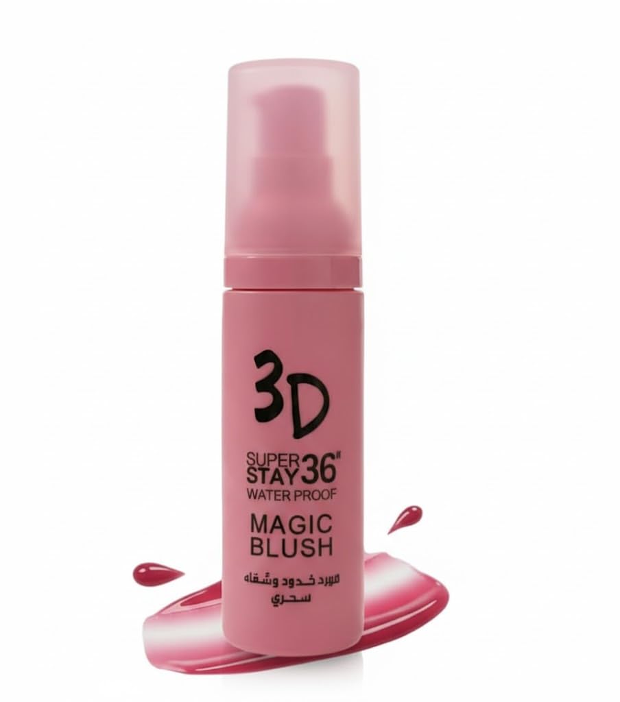 2 IN 1 lip and cheeks MAGIC BLUS- Tint Dream Blush - Nourishes & Repairs Skin, Long Lasting, Water Based Formula For a Seamless Creamy Matte Finish-STAY 36 H- 40ml