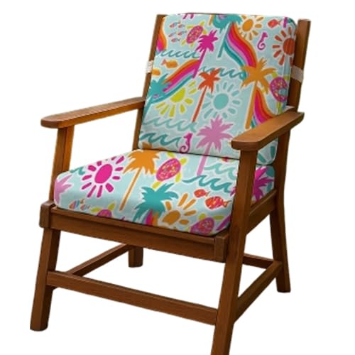 Snooze Full cushion for chair, Palm Beach Design (Only Cushions, Chair Not Included)
