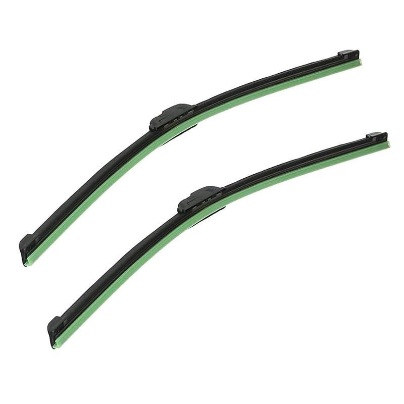KaberTrade Kaber Trade Car Windshield Wiper Blade Set High Quality Material (Rubber 2 Pieces, 18 Inch / 22 Inch Code:9507)