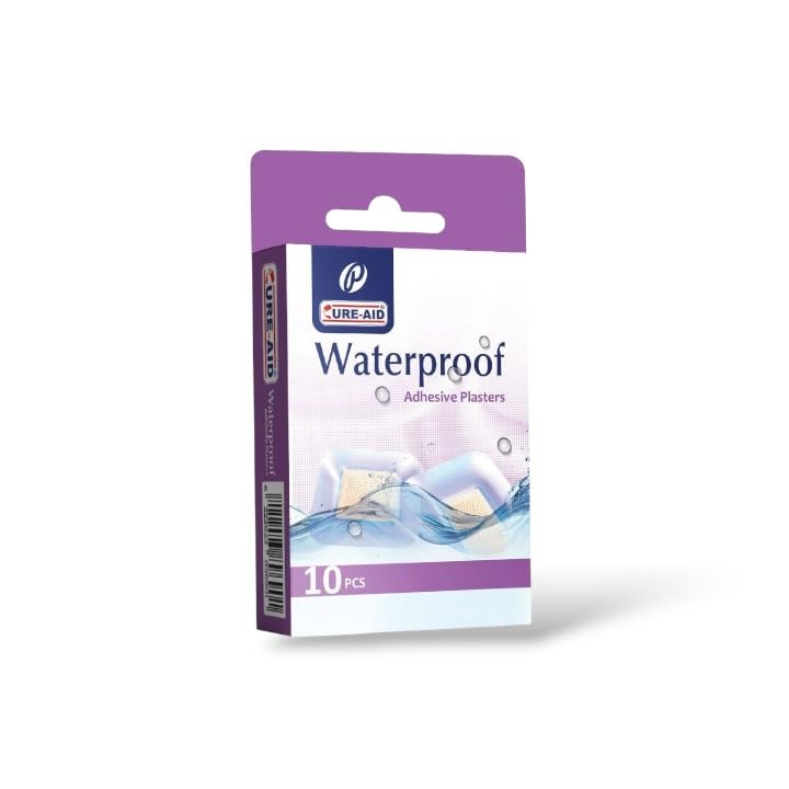 CURE AID Waterproof Plaster 10 Pcs