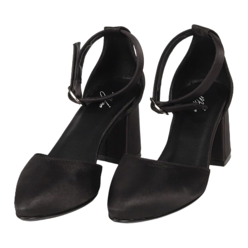Mr Joe Satin Soiree Shoes, Mary Jane Shoes 3334050137-P