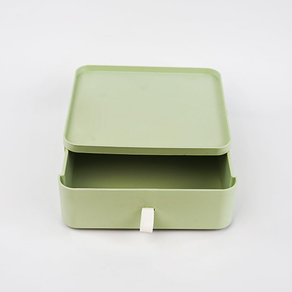 360 Degree Generic Plastic Makeup Desk Drawer Organizer, 18 cm x 20 cm x 8 cm Size, Assorted