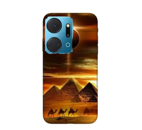 New design number 10116 Silicone Printed mobile case compatible with Honor X7a