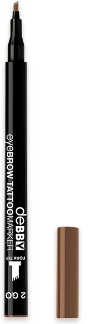 Debby Eyebrow Tattoo Marker, 2 Gold Brown