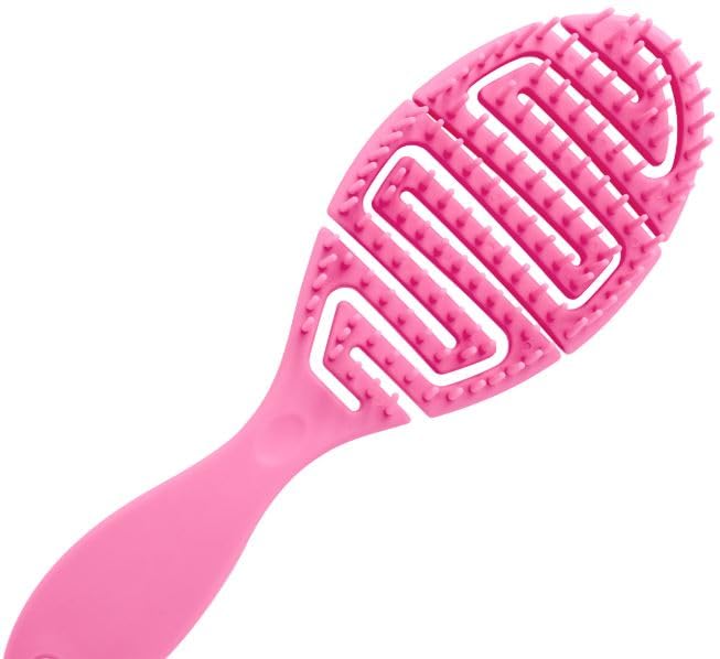 Hair Brush For Women, Professional Quick Drying Vent Styling Detangling Hairbrush For Wet/Dry/Curly/Thick/Long/Wavy/Damaged Hair, Faster Blow Drying (pink)