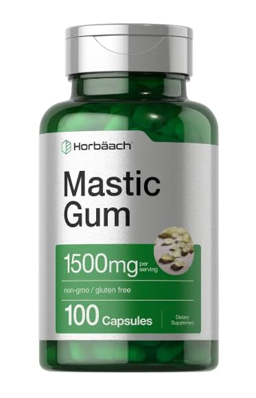 Mastic Gum Herbal Digestive Comfort – 100 Capsules