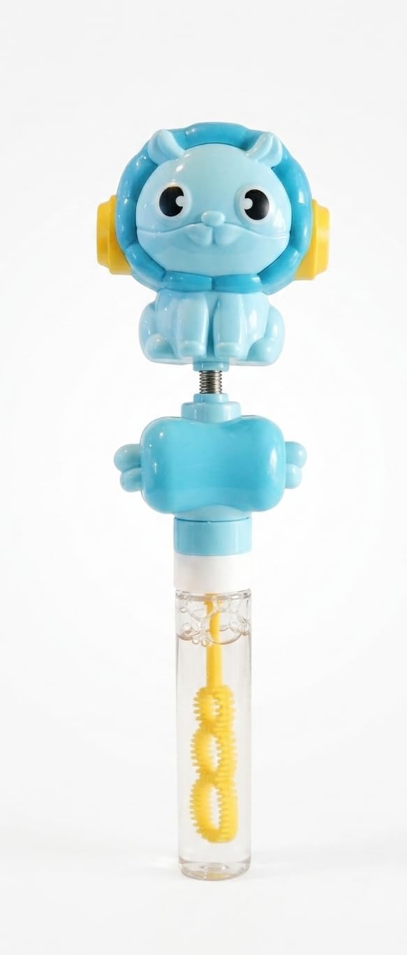 Dancing Cat Bubble Wand for Kids - Sound Effects and Interactive Motion - Launches Thousands of Colorful Bubbles