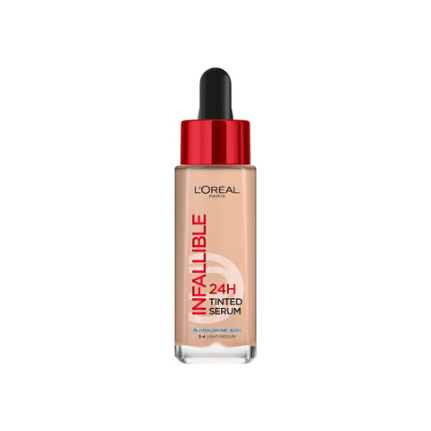 L’Oréal Paris 24H Infaillible Tinted Serum Shade Light Medium 3-4