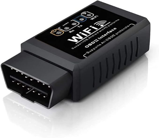 WiFi OBD2 Scanner Car Engine Diagnostic Tool Compatible with iPhone iOS Android Windows CAN Code Reader Check Engine Light