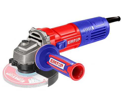 Emtop 900 W Angle Grinder (5 Inch) - Red/Blue