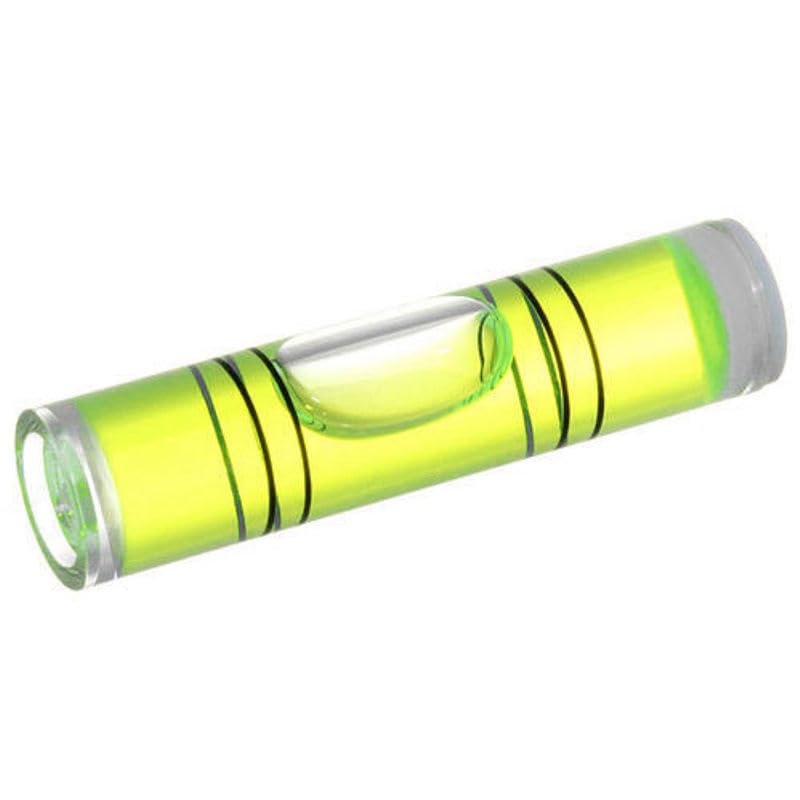 Compact 8mm x 35mm Spirit Level Bubble Vial – Durable Acrylic Precision Level Indicator for Construction, DIY, Machinery & Furniture Alignment (5)