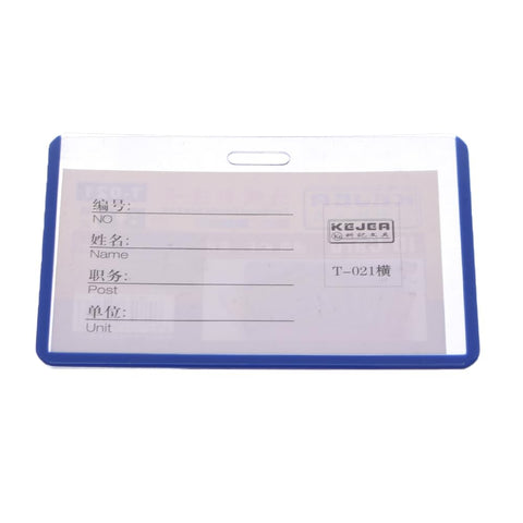 Elmaayergy H505-1T-021H-V/D-38 Plastic Name Tag Cards Set With Durable Material, Suitable For School And Home