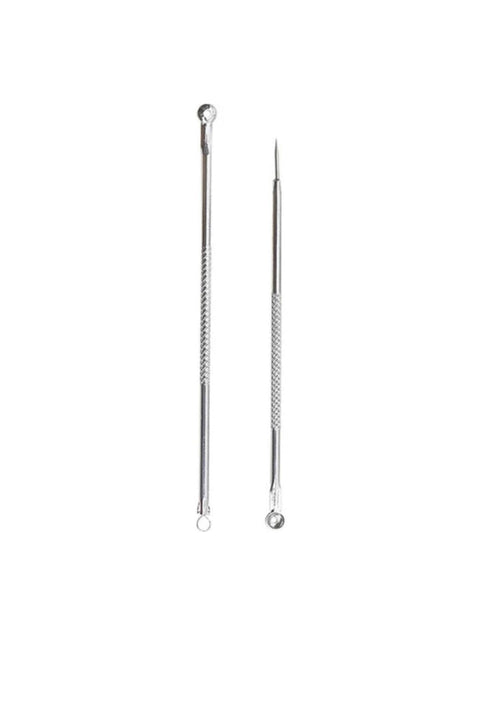 Nopatia Acne Blackhead Remover Tool Kit - Stainless Steel Pimple Extractor Tweezers - Professional Skin Cleansing Kit for Facial Care and Precision Impurities Removal