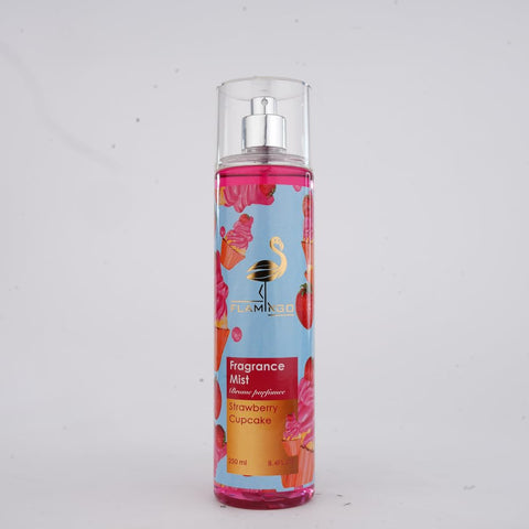 Flamingo Strawberry Cupcake Body Mist 250 ml