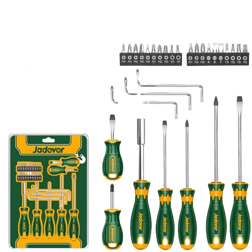 Jadever 30 Pcs screwdriver set JDSS1430