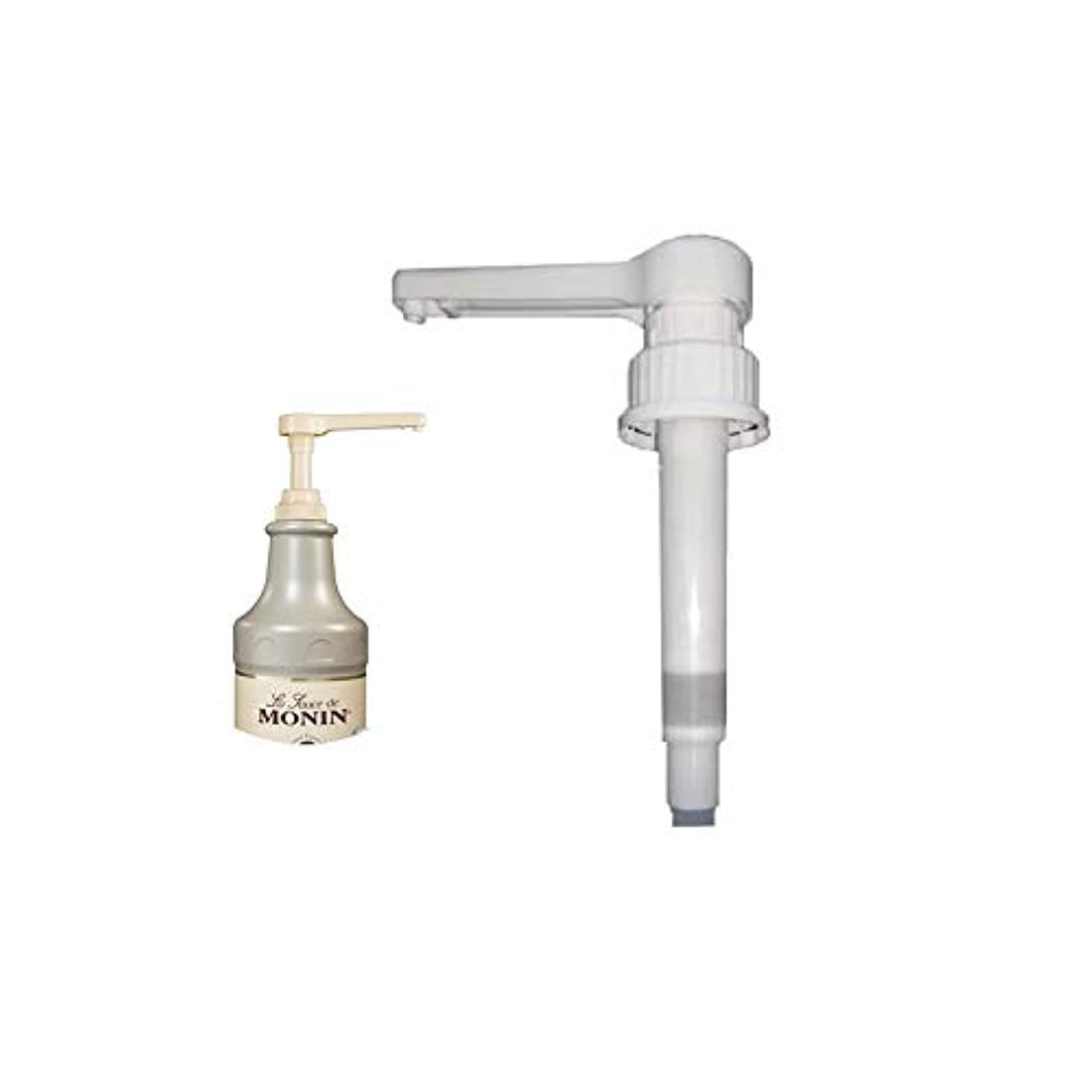 Santo Sauce Pump Compatible with Monin Gourmet Sauce Syrup 1.89L Bottle, Sugar-free Dark Chocolate Sauce Pump (15ml)