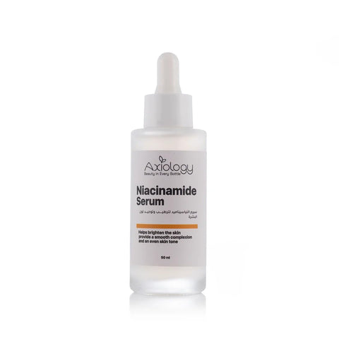 Axiology Niacinamide Serum, Brightening Face Serum for Smooth Complexion and Even Skin Tone, 50 ml