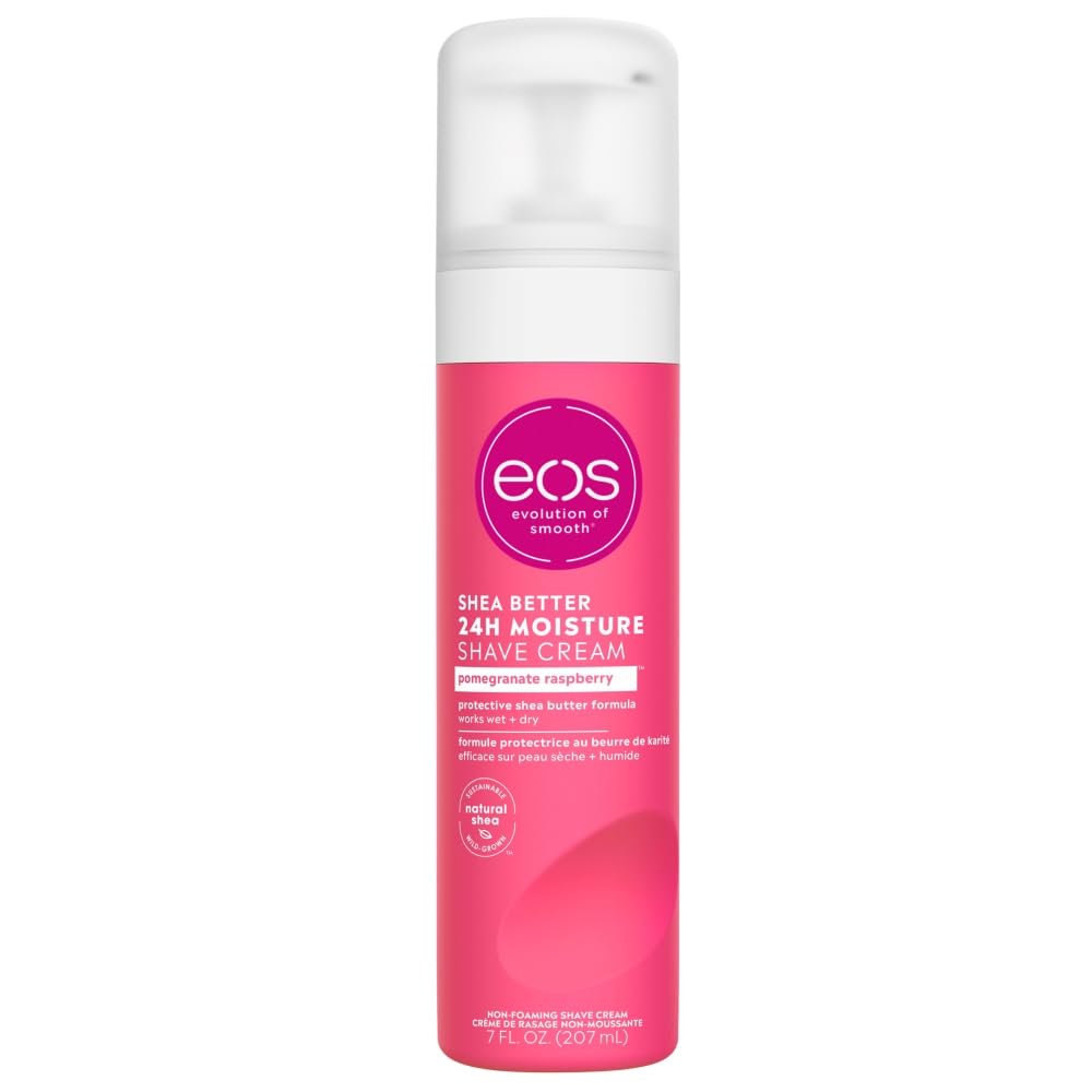 Eos Evolution of Smooth Shave Cream Ultra Moisturizing Pomegranate Raspberry (Unisex) - 7 oz.