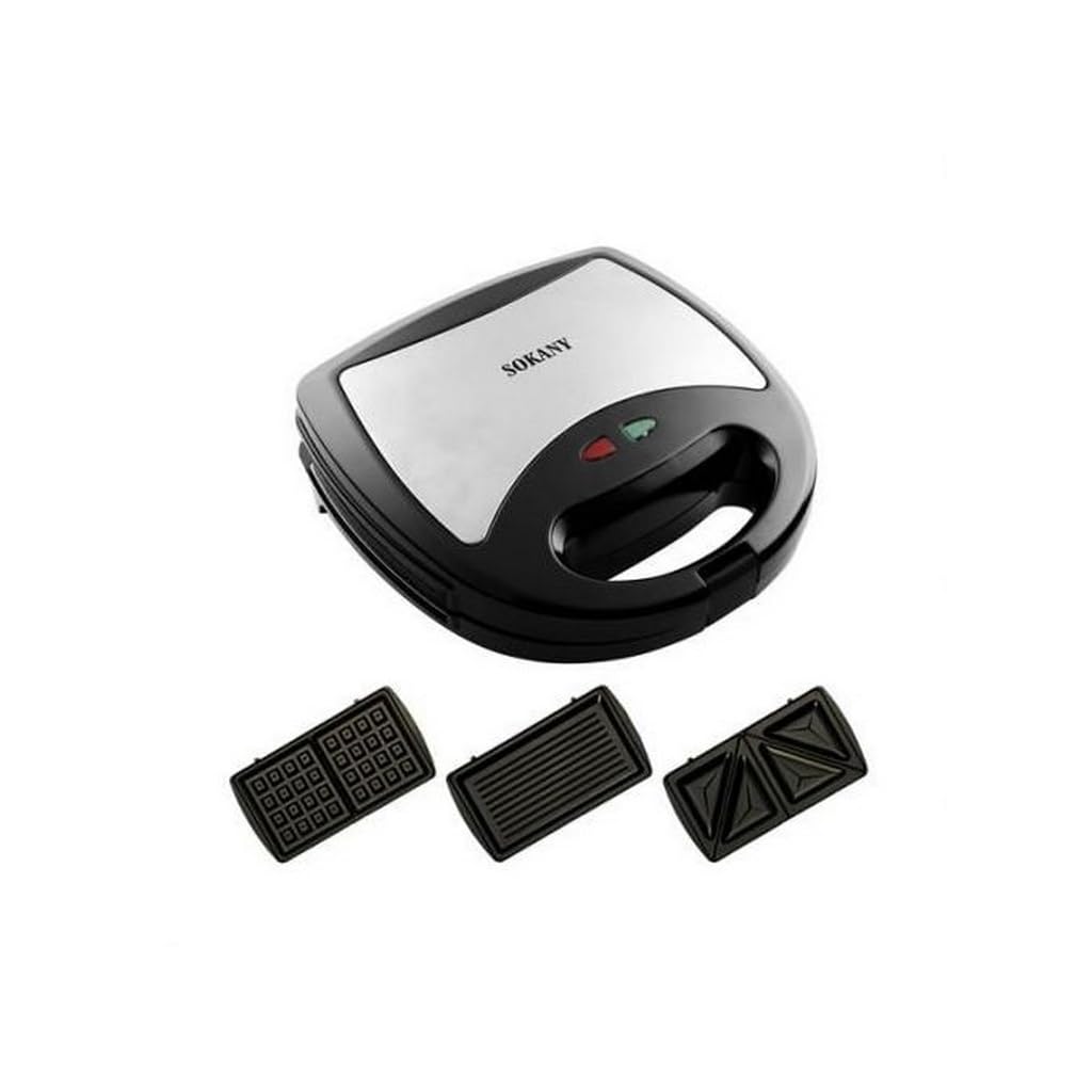 Sokany SANDWICH MAKER 3IN1 KJ-302 750 Watt