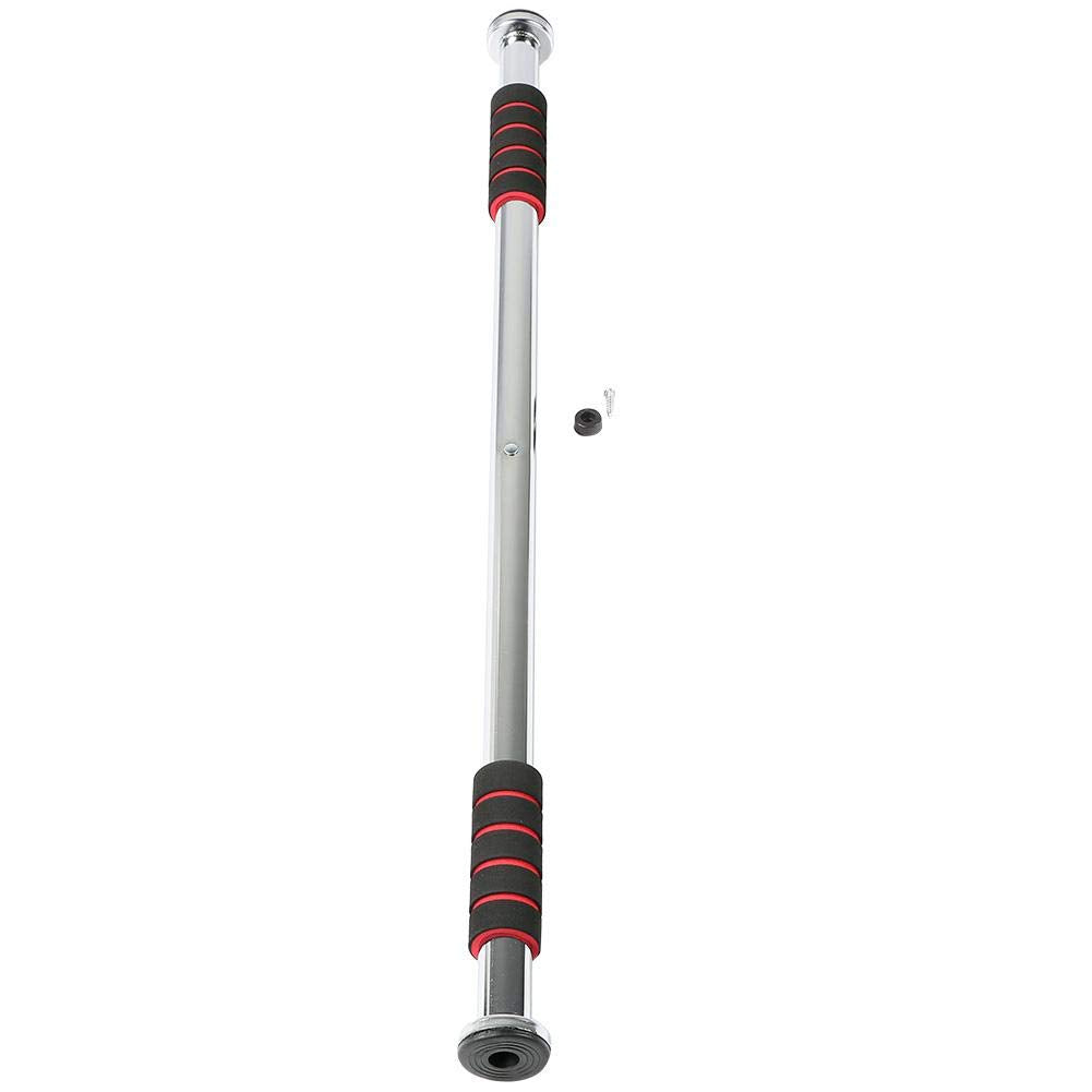 Adjustable Pull-Up Bar Door Bar Pull-Up Bar with Hand Pad, Premium Telescopic Pull-Up Bar Indoor Gym Chin Up Bar for Men and Women Exercise Fitness Equipment