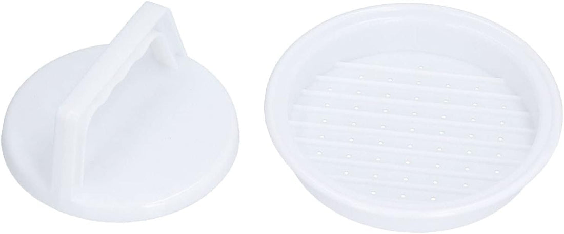 Home Kitchen Heavy Duty Plastic Burger and Kofta Press, Easy-to-Clean Patty Shaper for Uniform Burgers and Chicken Kofta, Durable and Practical Cooking Tool