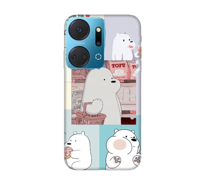 New design number 10128 Silicone Printed mobile case compatible with Honor X7a