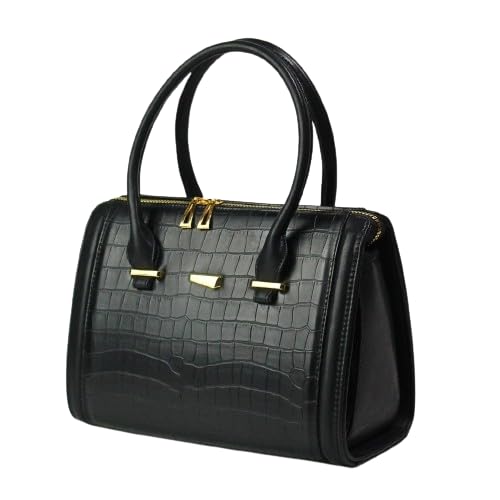 Schick Women's Handbag - Outdoor & Evening - Size 32*27 - Black - Waterproof & Stain Resistant PU Leather - Code 979