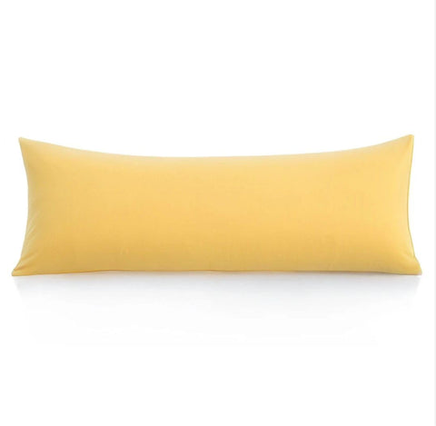 Khoyot Cotton Long Pillow Case 100cm - Yellow