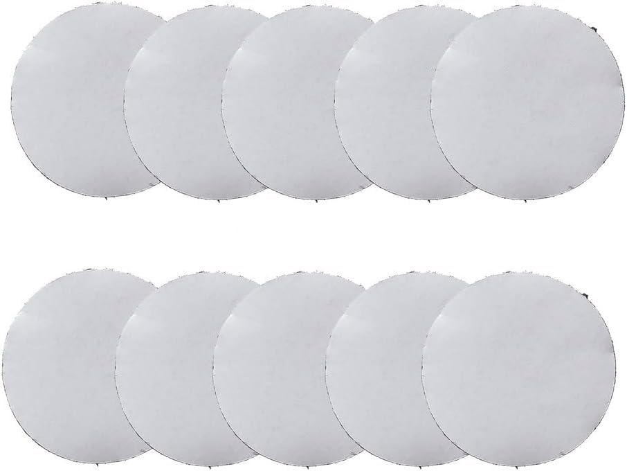 Circle M Black Non-Slip Round Carpet Fastening Sticker: O94 Floor Grip – Black