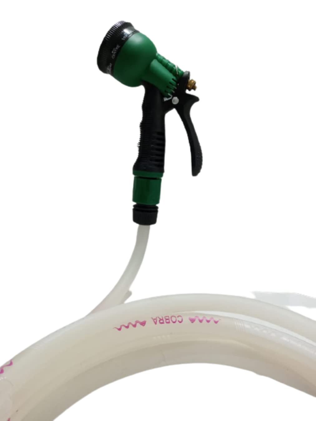 Half inch hose - 25 meters with water gun for garden irrigation and car wash