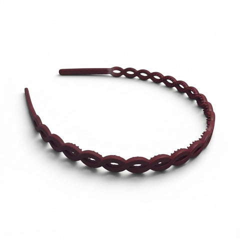 Catch Up Plastic Headband for Women and Girls Durable Lightweight Hair Band Comfortable Non-Slip Daily Wear Accessory Simple Stylish Design Fits All Hair Types Easy Use