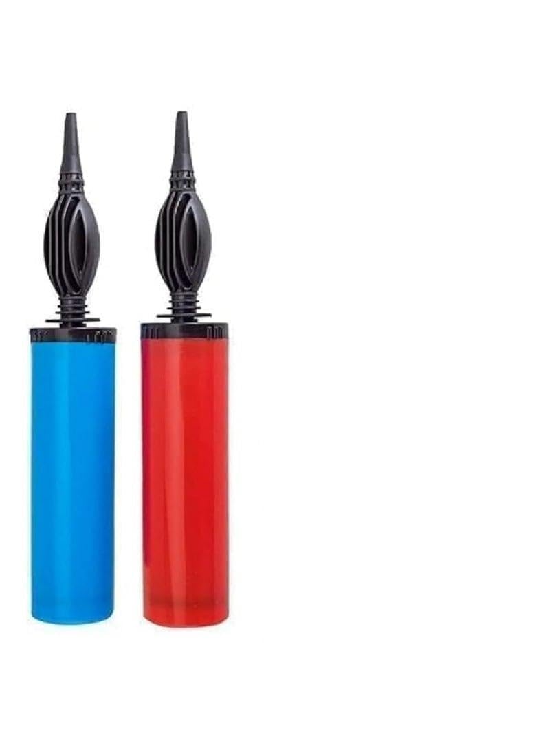 One-Click Hand Pump for Latex Foil Balloons, Rubber Balloon/Air Pump/Balloon Inflator (Color: Multicolor)