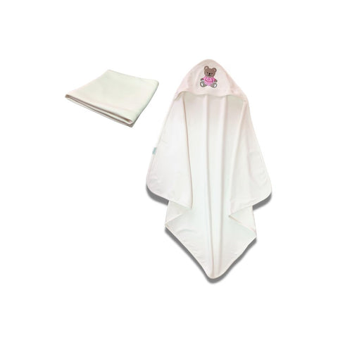 Baby Cotton Blanket Ecru – Teddy Bear