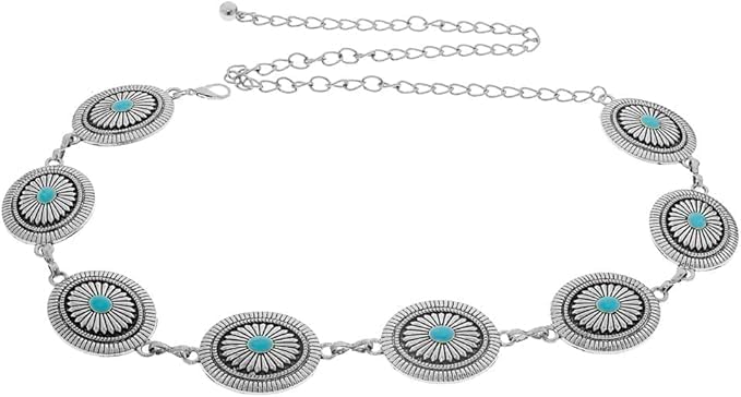Women's Stainless Steel Waist Belt Style, 90cm Length-RM212