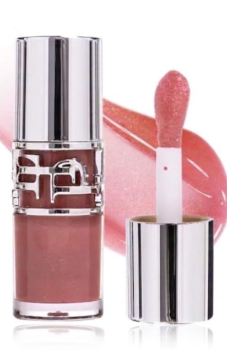 LOVESHINE High Pigment Glossy Long Lasting Plumping OIL Therapy Glossy Lip Gloss | Nourishing & Hydrating Gloss | Lightweight, Highly Pigmented and One Swipe Application-6ML (N-3)
