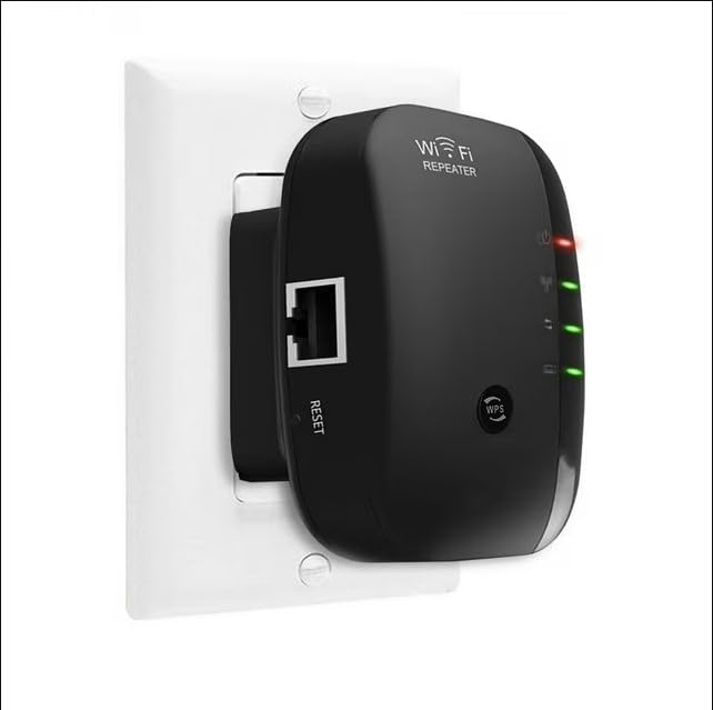 Smart Plug WiFi Adapter (Internet Plug 300M Black Plug)