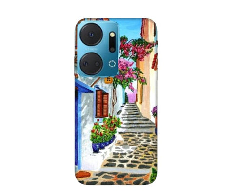 New design number 10047 Silicone Printed mobile case compatible with Honor X7a