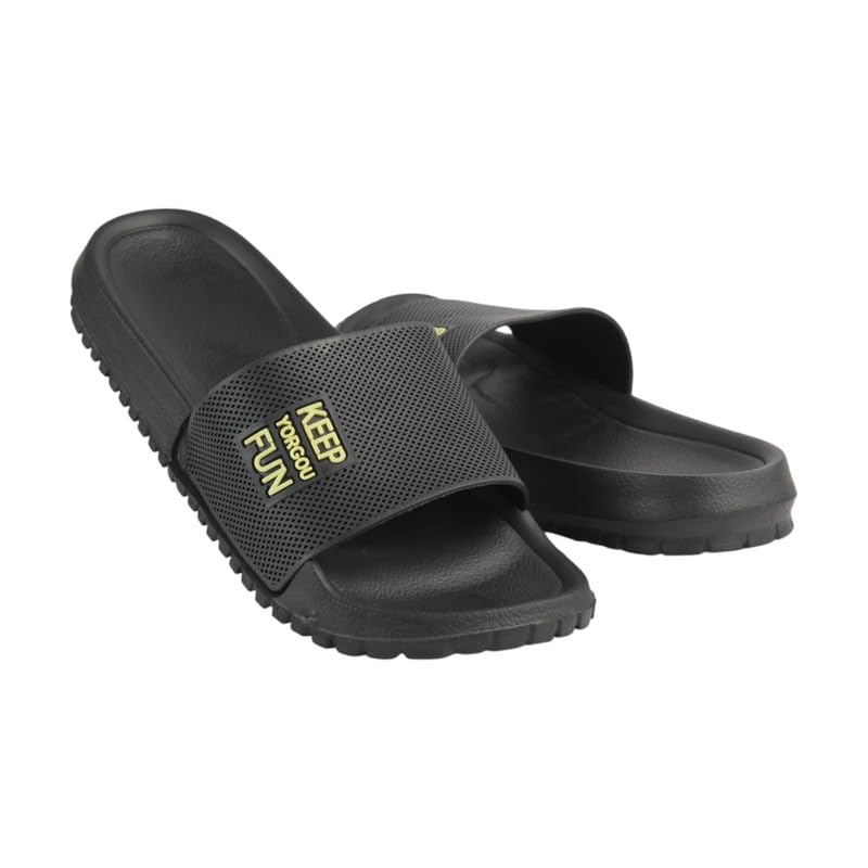 1117 Summer Flat Youth Slipper (Black, 43)