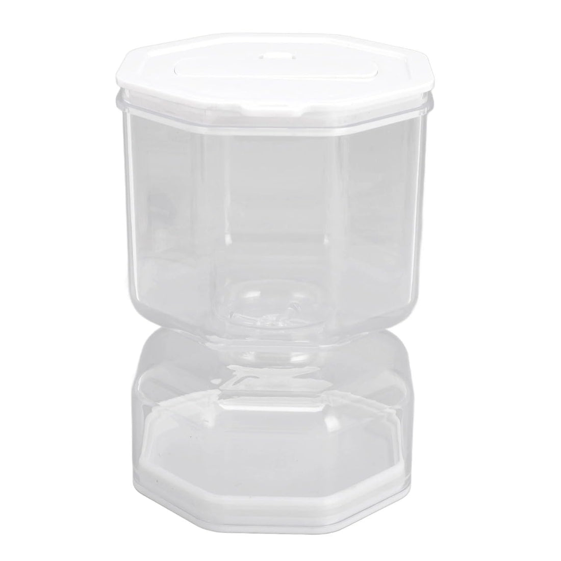 Pickle Jar 250 Ml Hourglass Acrylic Container For Olives Sauces Nuts Reusable Food Storage