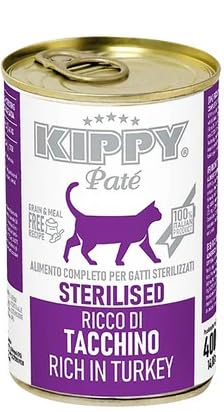Kippy Cat Patè with Turkey Sterilized 400G