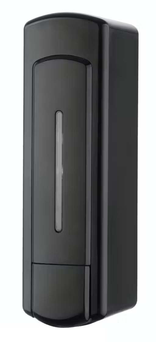 Bathroom Liquid Soap Dispenser Wall Mounted Soap Dispenser Matte Black 250ml