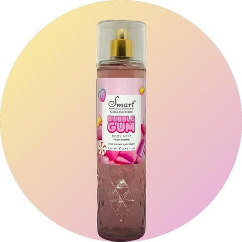 Smart Collection Bubble Gum - Body Mist - Pour Femme - 250ml
