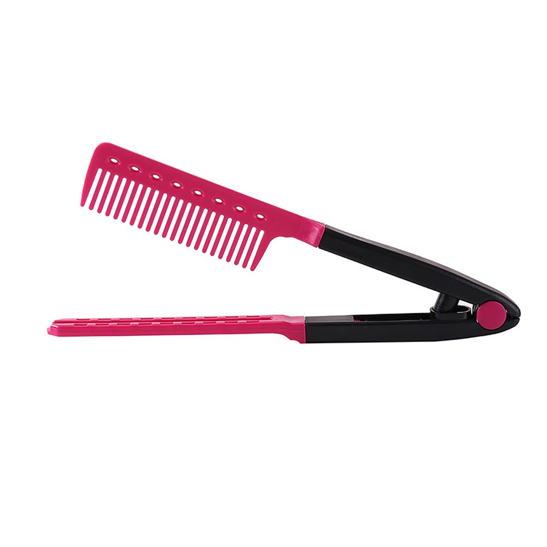 V Shape Hair Straightening Comb Knotted Hair Straightening Comb Straightening Tool for Home and Salon Hair Styling