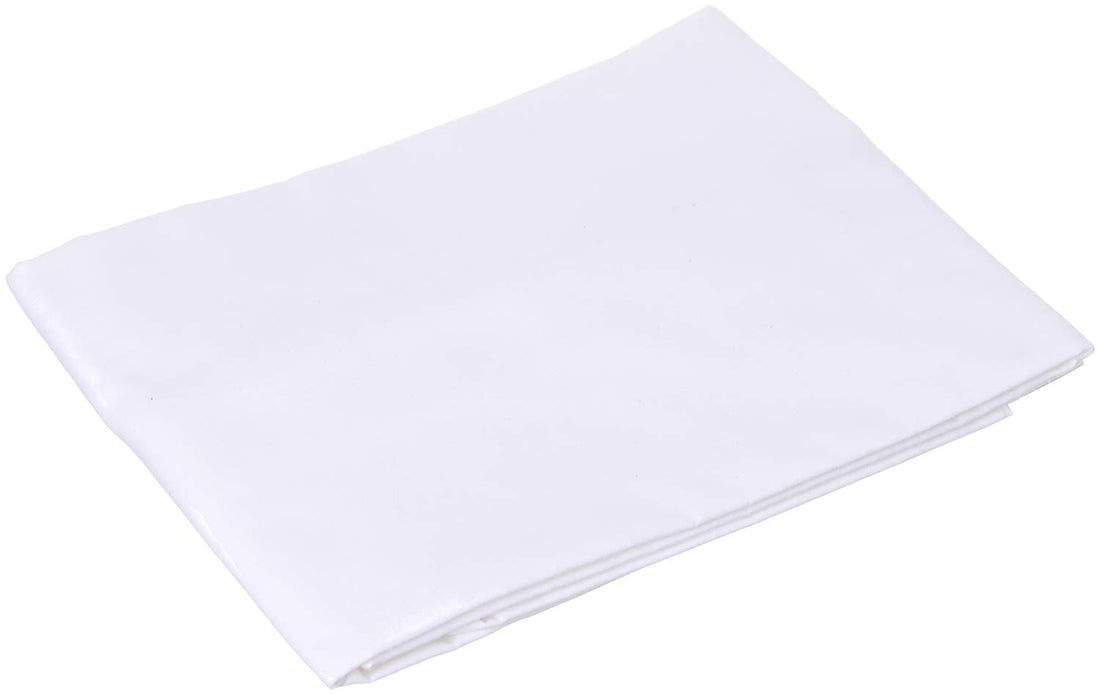L'antique Plain Cotton Pillow Cover, 120x40 cm - White
