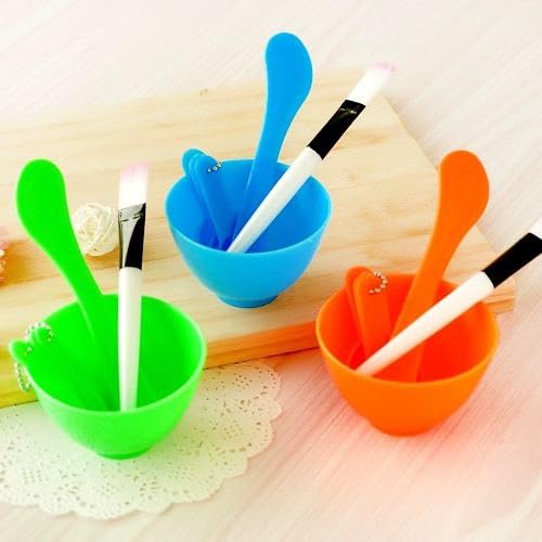 Beauty Mask Set (Moon Crystal) - Includes Mask Dish, Stirring Spoon, Applicator Brush, Deep Balloon for Easy Cleaning, Care for Your Skin and Beauty - Generic